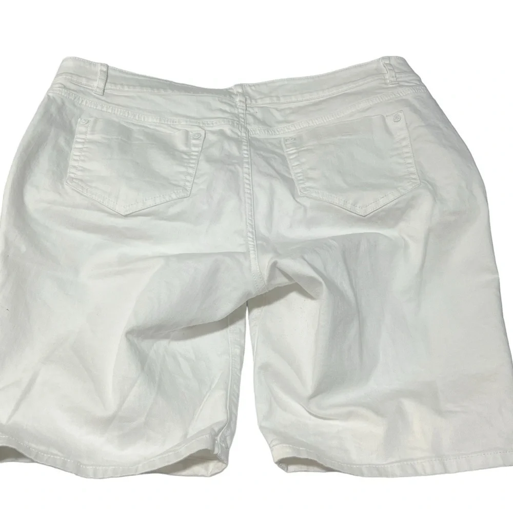 J. Jill White Denim Shorts 14